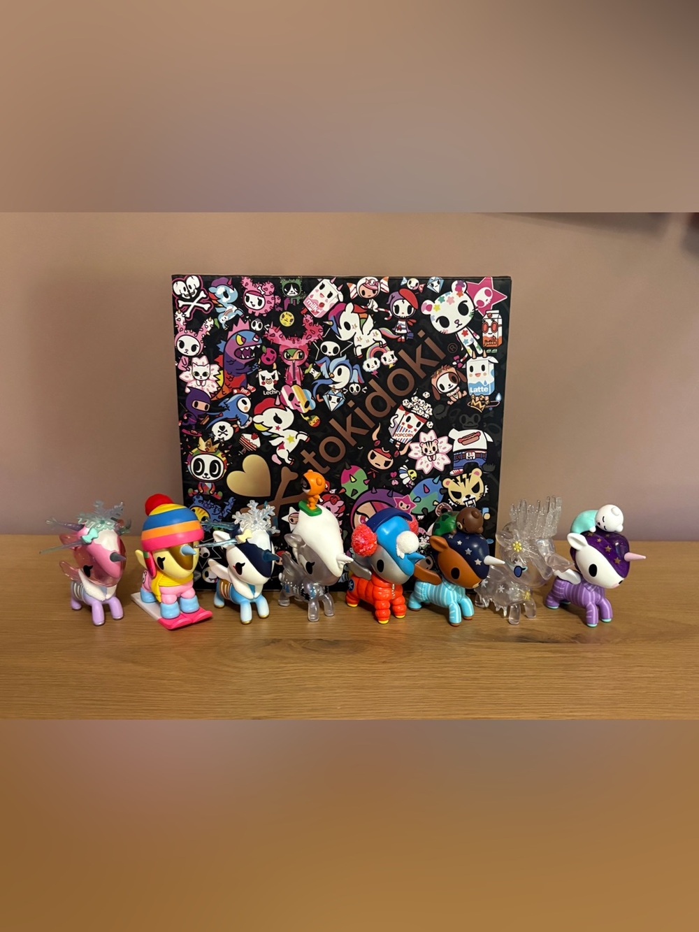 tokidoki Winter Wonderland Unicorno *Full Set incl Chaser + Exclusive*